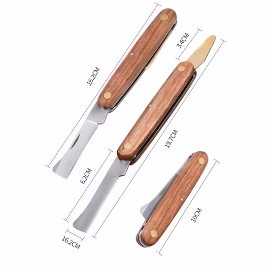 Handheld Bark Scraper Foldable Grafting Cutter Bark Peeler Tree Plant Tool Esg20737